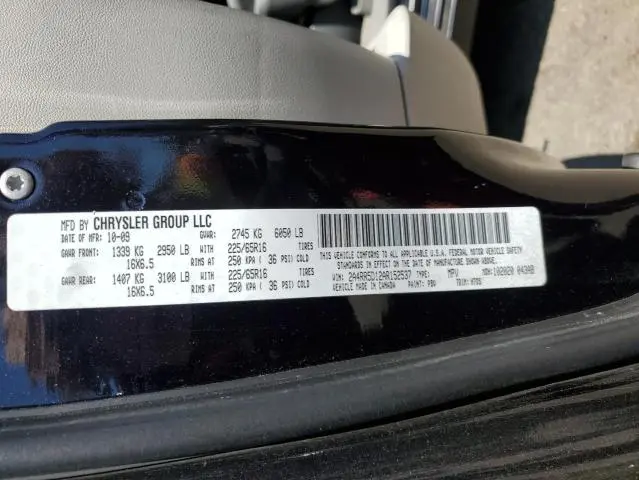 2010 CHRYSLER TOWN & COUNTRY TOURING  