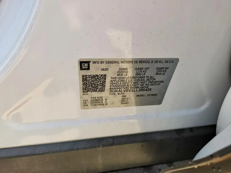 2020 GMC TERRAIN SLT  