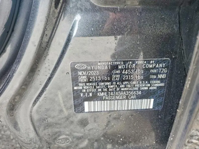 2024 HYUNDAI SONATA SEL  