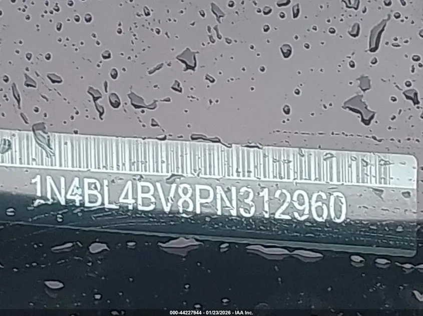 2023 NISSAN ALTIMA S FWD