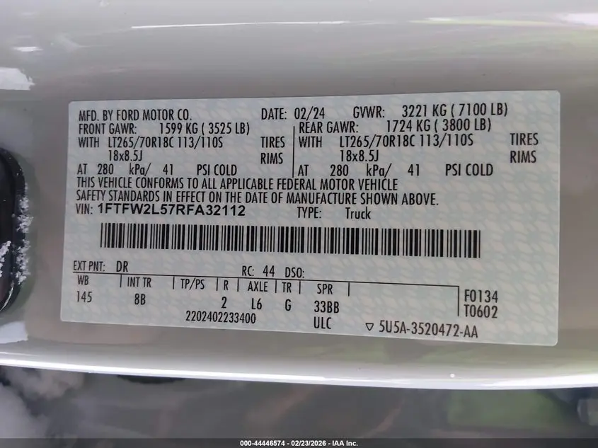2024 FORD F-150 STX