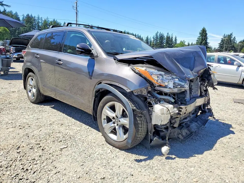 2016 TOYOTA HIGHLANDER LIMITED PLATINUM  
