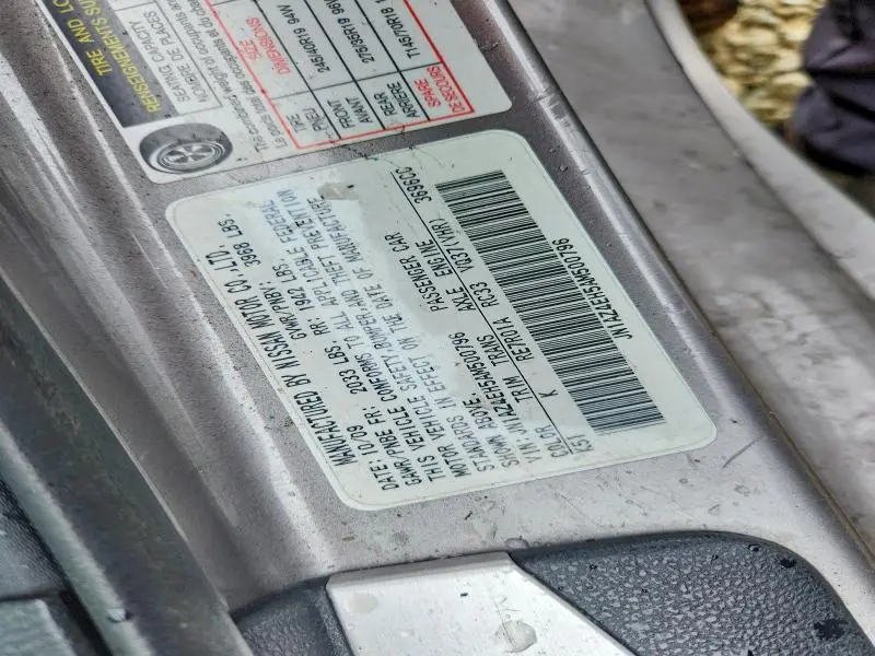 2010 NISSAN 370Z BASE  