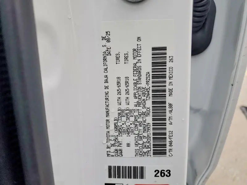 2025 TOYOTA TACOMA TRD SPORT  