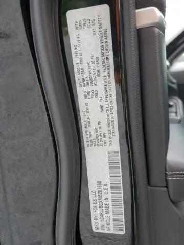 2021 JEEP GRAND CHEROKEE L LIMITED  