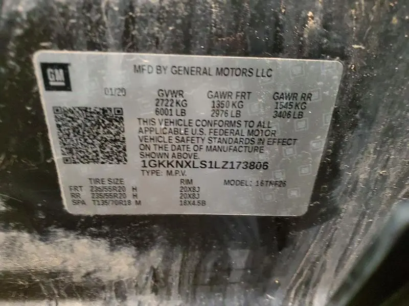2020 GMC ACADIA DENALI  