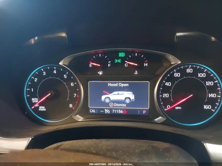 2022 CHEVROLET TRAVERSE AWD LT CLOTH