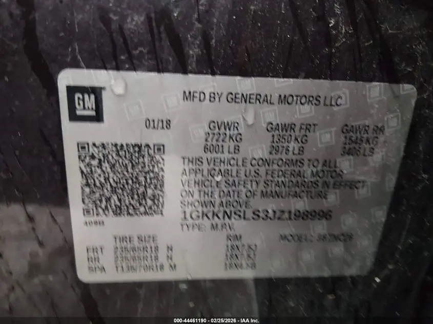 2018 GMC ACADIA SLE-2