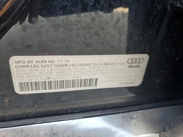 2011 AUDI A8 L QUATTRO  