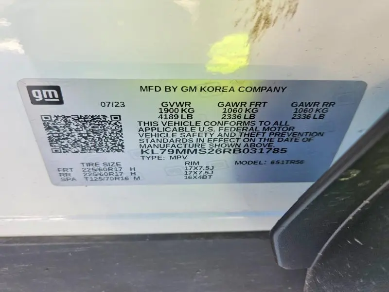 2024 CHEVROLET TRAILBLAZER LS  