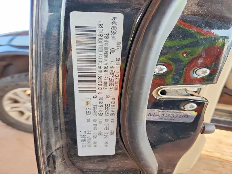 2018 RAM 2500 LARAMIE  