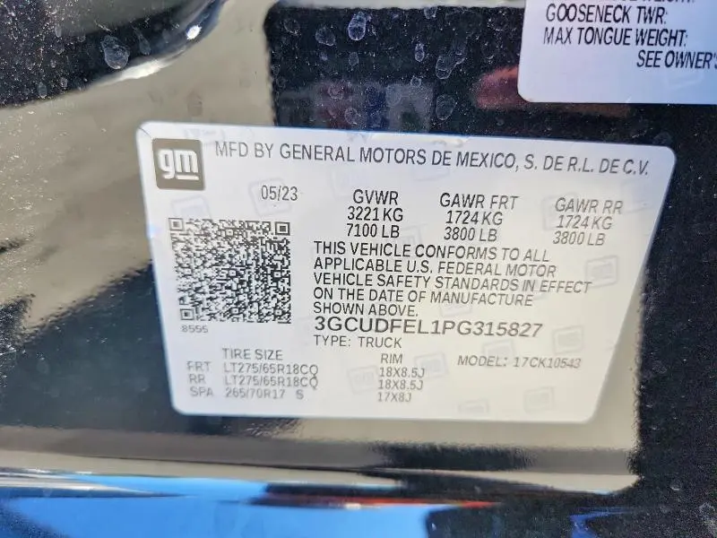 2023 CHEVROLET SILVERADO K1500 LT TRAIL BOSS  