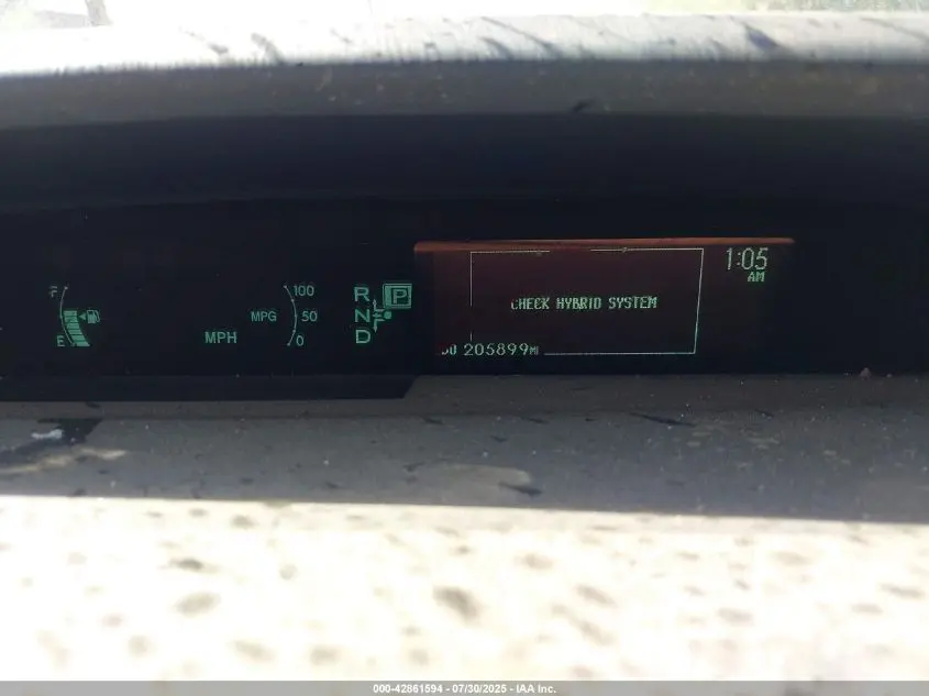 2011 TOYOTA PRIUS FOUR