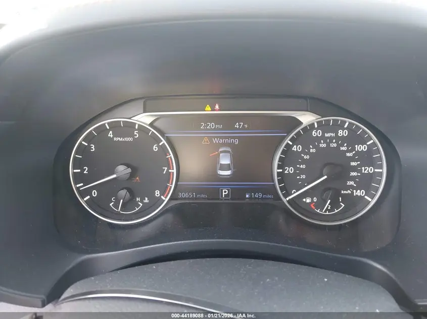 2020 NISSAN ALTIMA SR FWD