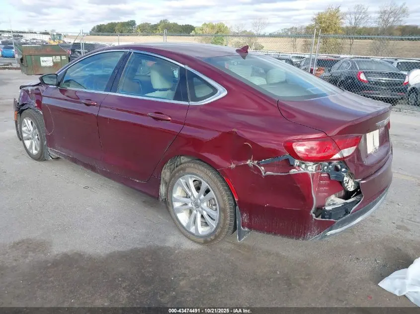 2015 CHRYSLER 200 LIMITED