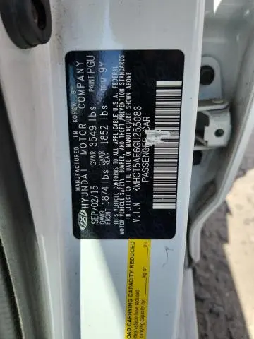 2016 HYUNDAI ACCENT SE  