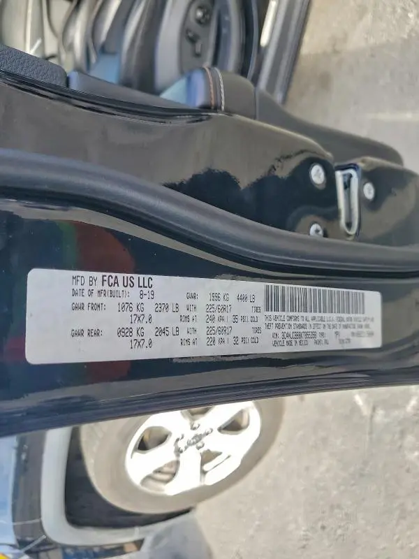 2019 JEEP COMPASS LATITUDE  