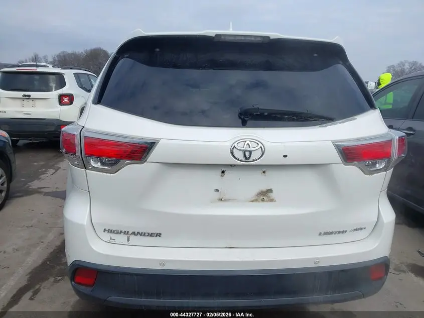 2015 TOYOTA HIGHLANDER LIMITED V6