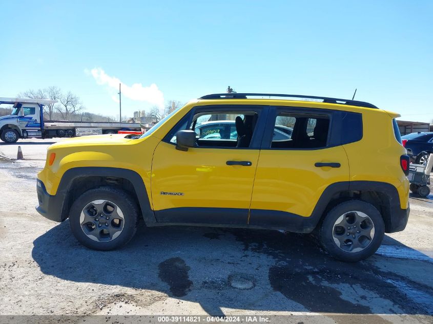 2017 JEEP RENEGADE SPORT 4X4