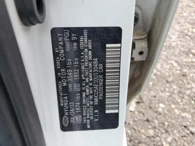 2013 HYUNDAI ACCENT GLS  