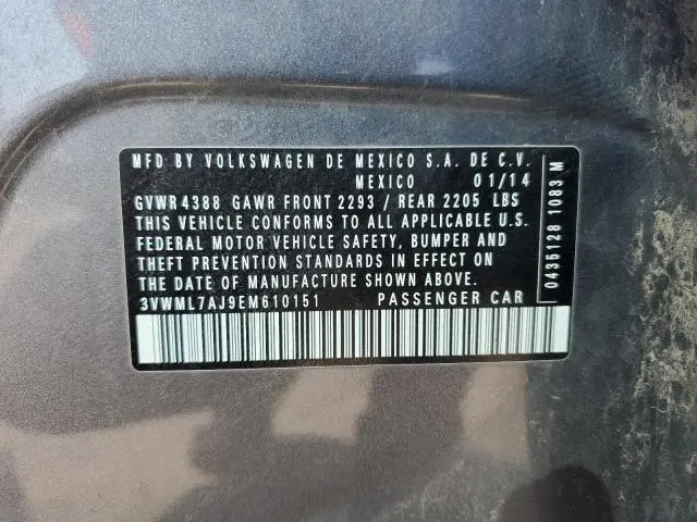 2014 VOLKSWAGEN JETTA TDI  