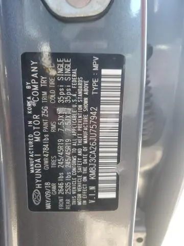 2018 HYUNDAI TUCSON VALUE  