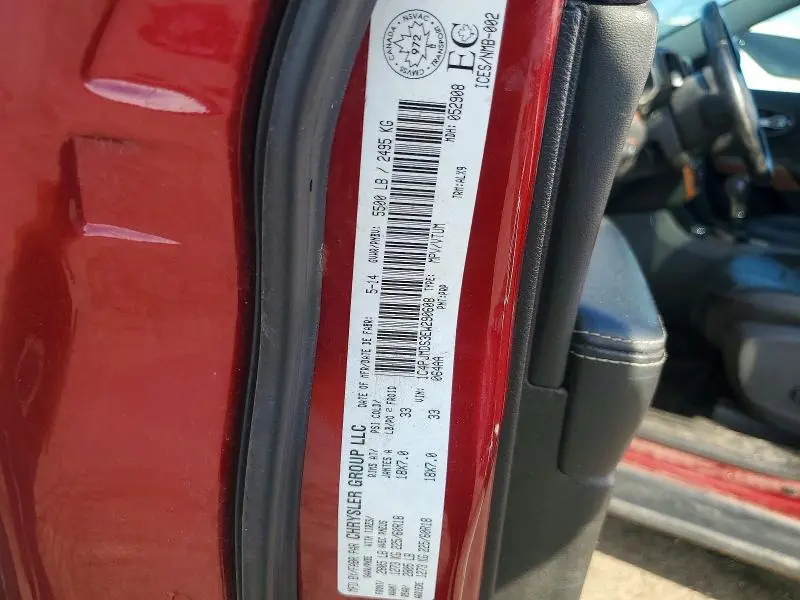 2014 JEEP CHEROKEE LIMITED  