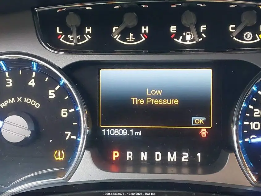 2011 FORD F-150 PLATINUM