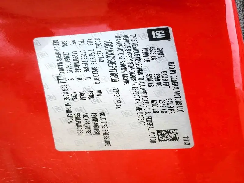 2014 CHEVROLET SILVERADO K2500 HEAVY DUTY LT  