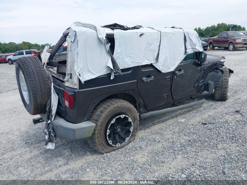 2017 JEEP WRANGLER UNLIMITED SPORT 4X4