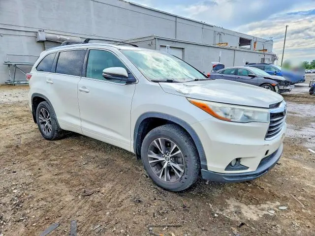 2016 TOYOTA HIGHLANDER XLE  