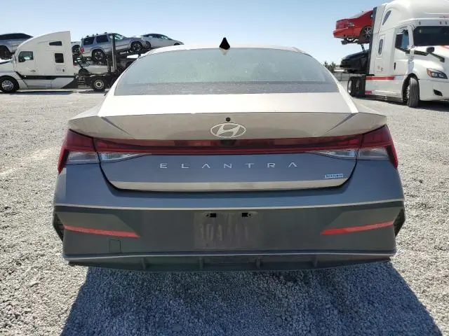 2024 HYUNDAI ELANTRA BLUE  