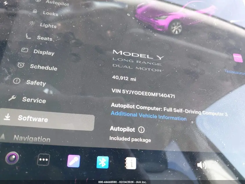 2021 TESLA MODEL Y LONG RANGE DUAL MOTOR ALL-WHEEL DRIVE