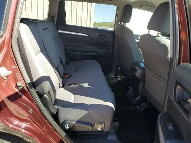 2019 TOYOTA HIGHLANDER LE  