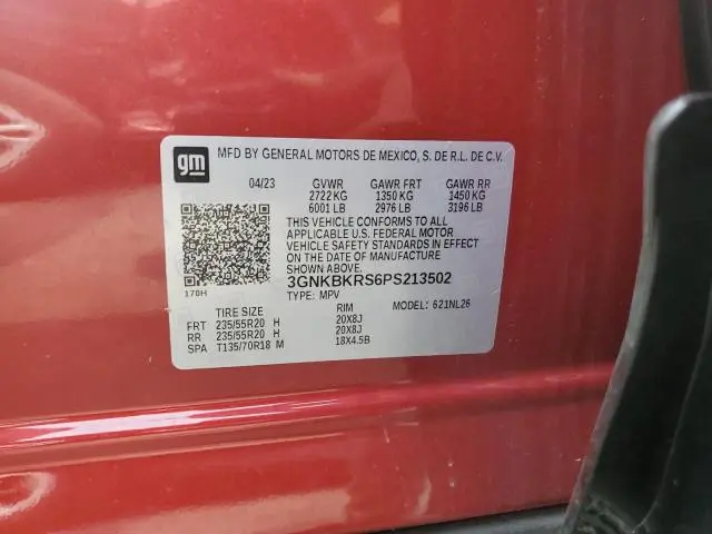 2023 CHEVROLET BLAZER RS  