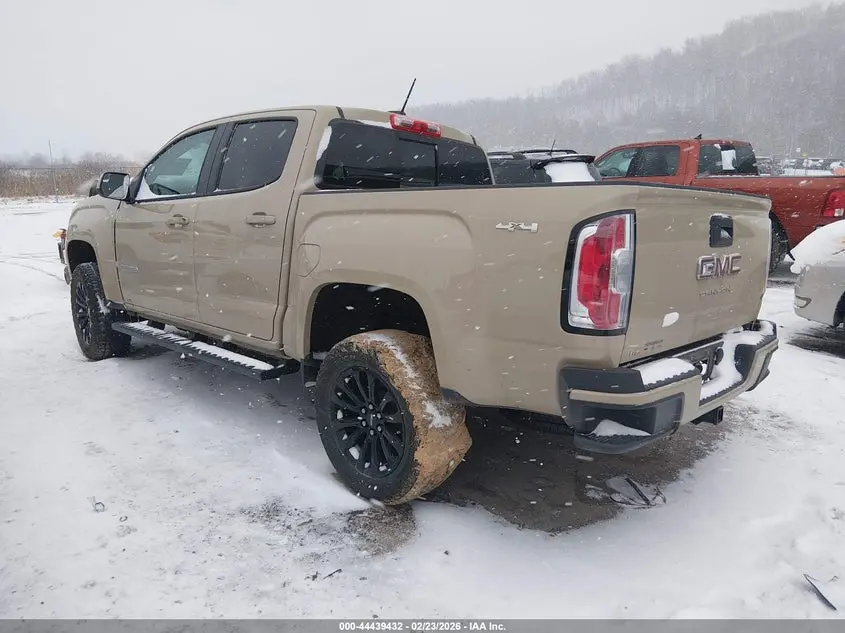 2022 GMC CANYON 4WD  SHORT BOX ELEVATION
