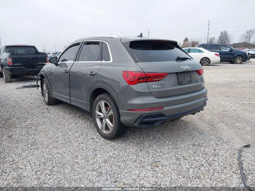 2021 AUDI Q3 PREMIUM 45 TFSI S LINE QUATTRO TIPTRONIC