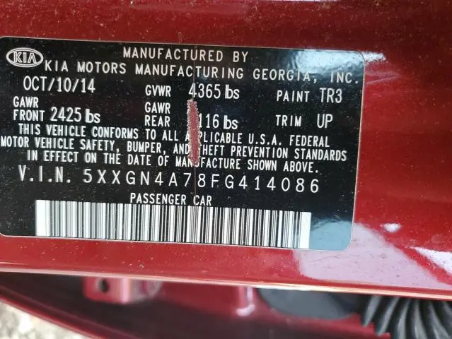 2015 KIA OPTIMA EX  