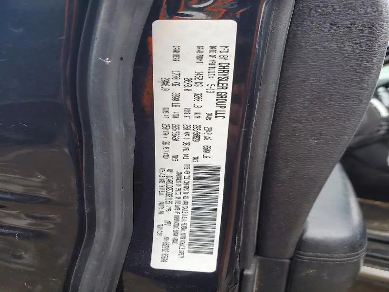 2013 DODGE DURANGO CREW  