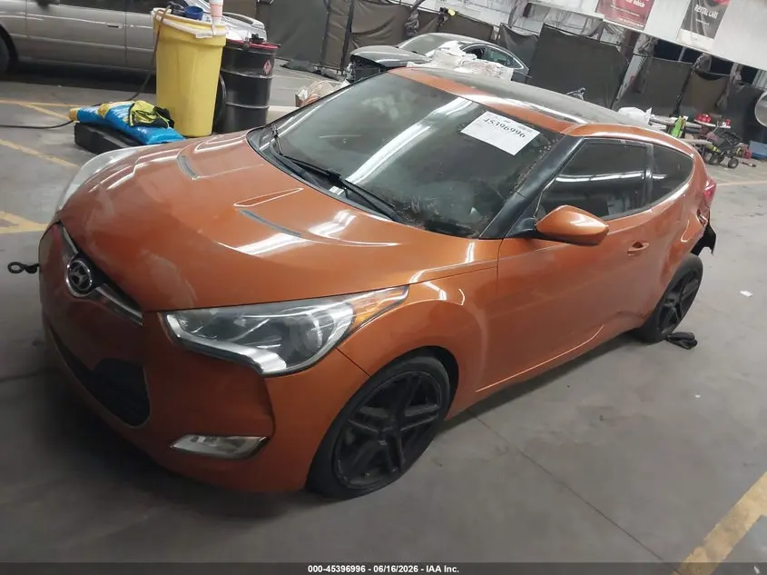 2013 HYUNDAI VELOSTER BASE W/BLACK