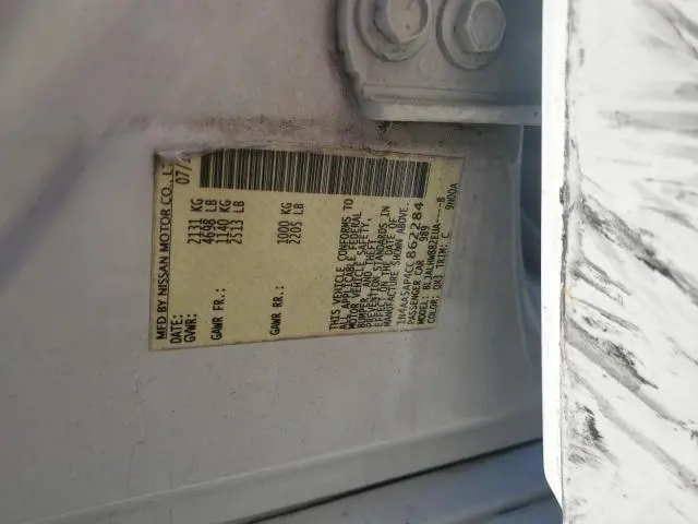 2012 NISSAN MAXIMA S  