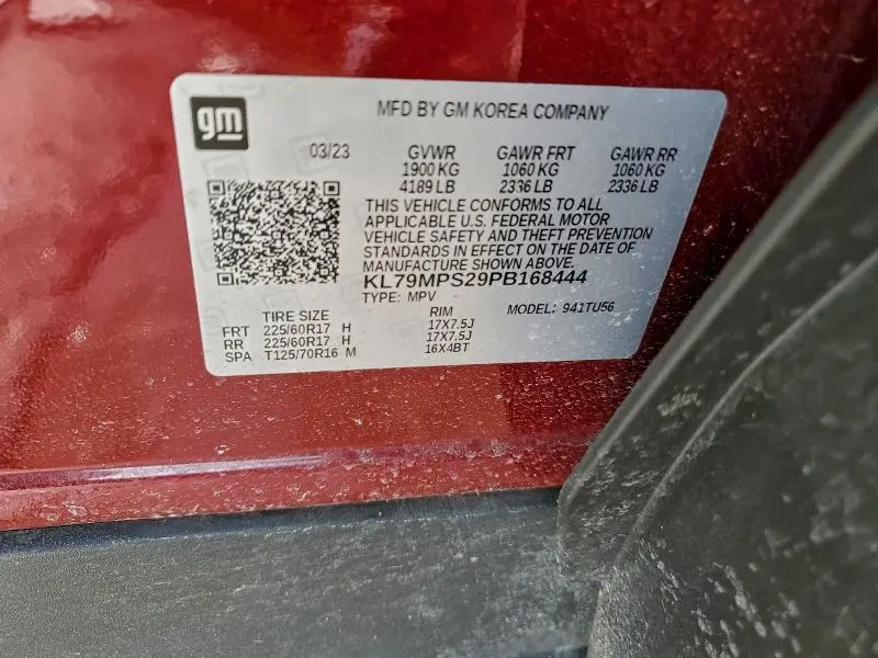 2023 CHEVROLET TRAILBLAZER LT  