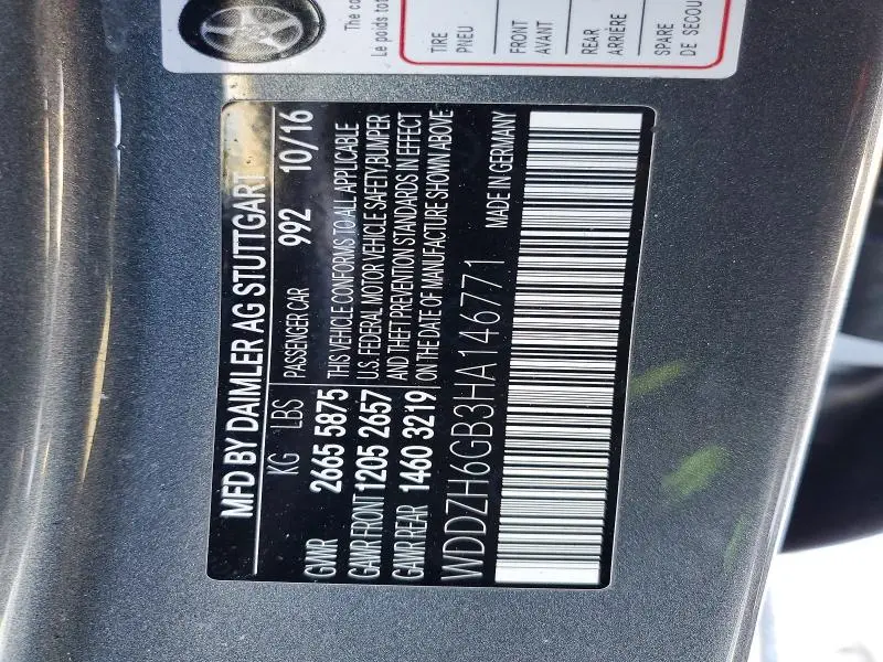 2017 MERCEDES-BENZ E 400 4MATIC  