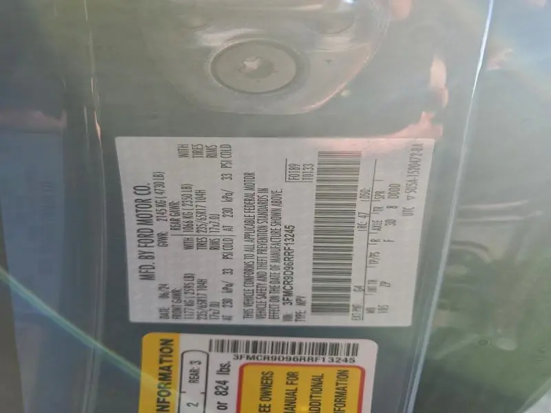 2024 FORD BRONCO SPORT BADLANDS  