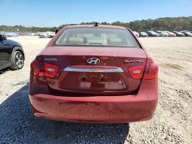 2010 HYUNDAI ELANTRA BLUE  