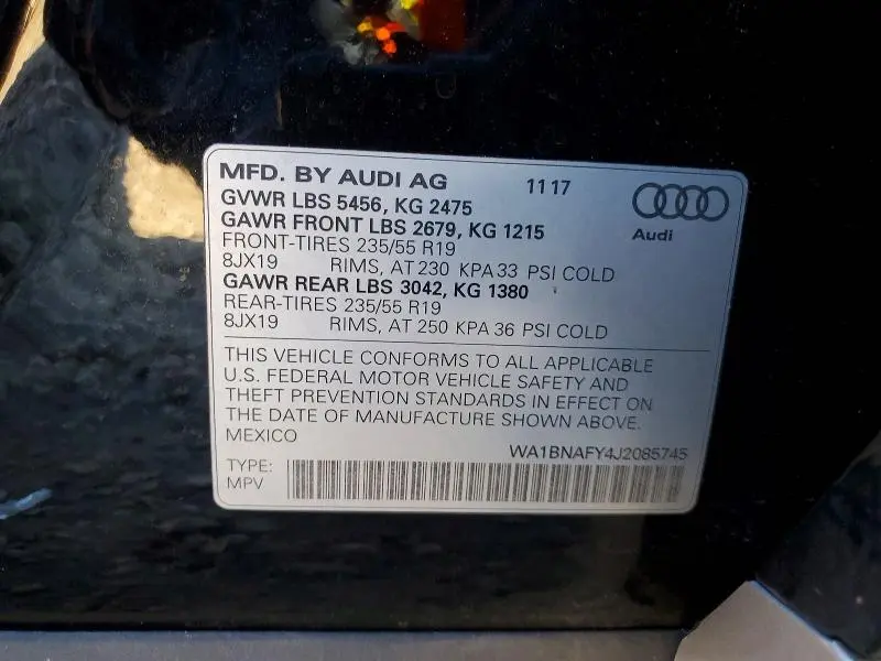 2018 AUDI Q5 PREMIUM PLUS  