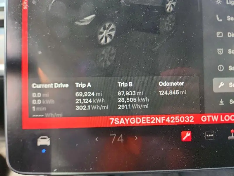 2022 TESLA MODEL Y   