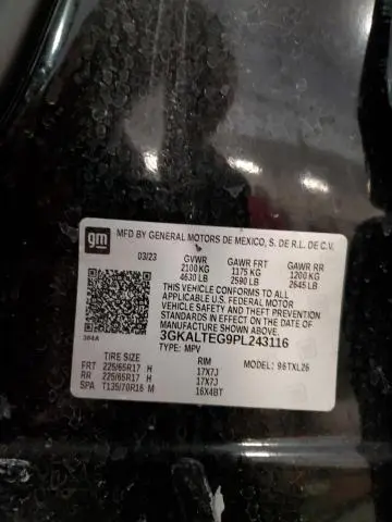 2023 GMC TERRAIN SLE  