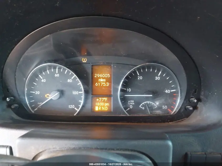 2012 MERCEDES-BENZ SPRINTER 2500 NORMAL ROOF