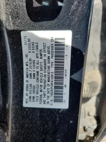 2015 HONDA ACCORD SPORT  